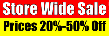 Store Wide Sale Vinyl Banner