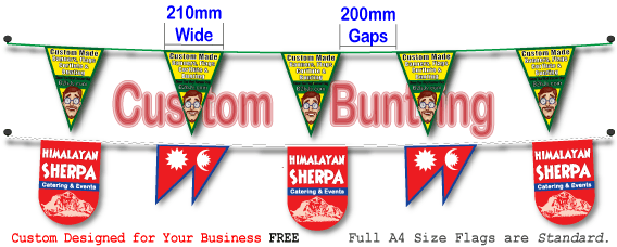 Custom Bunting for Business