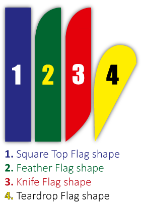 Display Flag Shapes