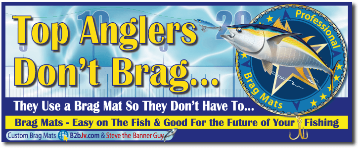 “Top Anglers” Boat or Bumper Sticker