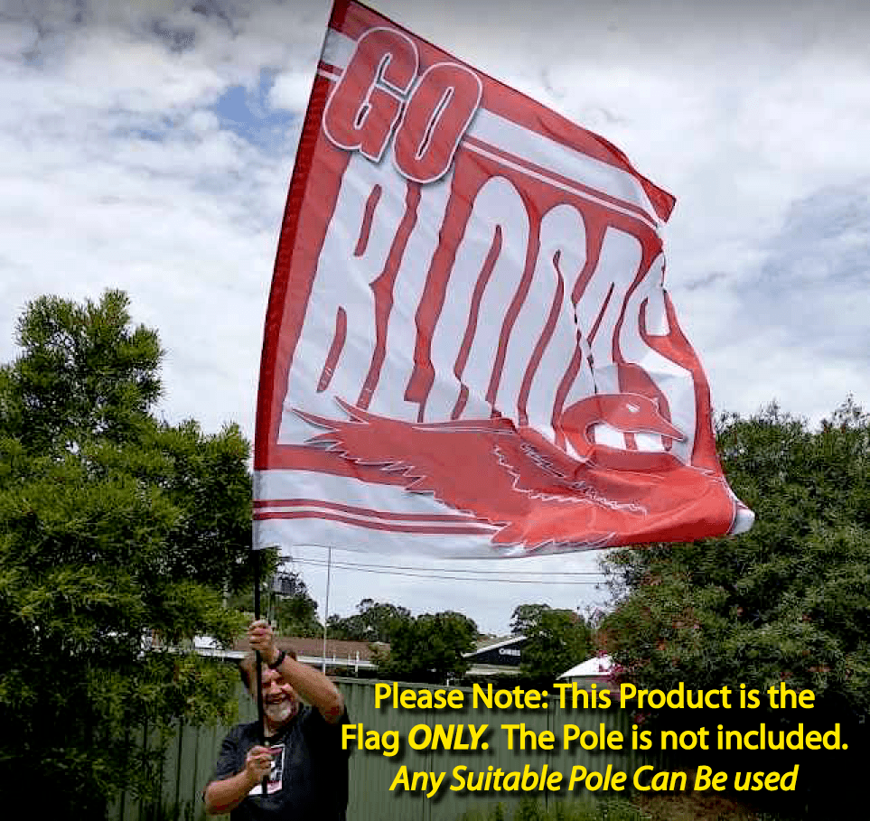 Bloods Fans Mega Fan Flag