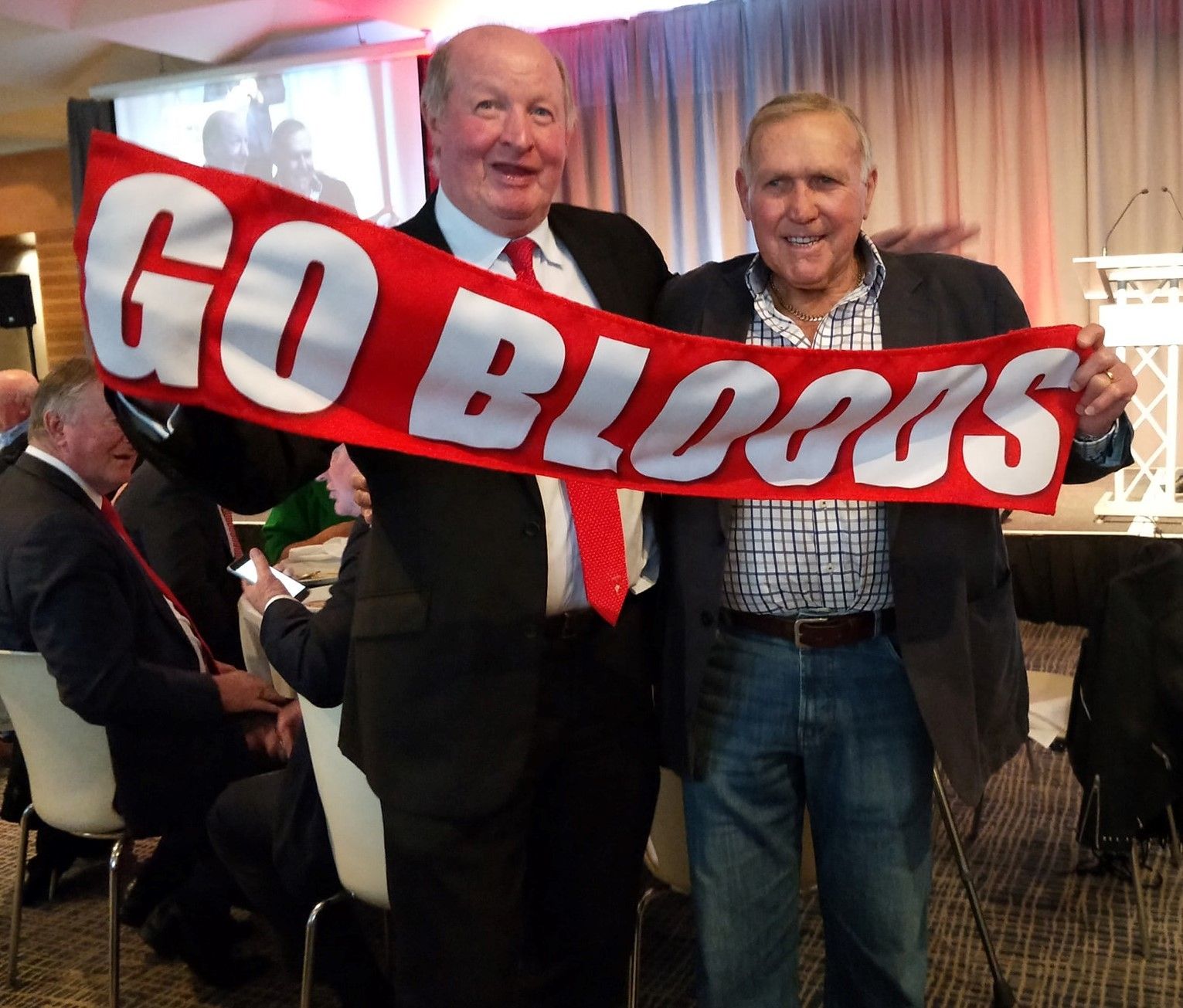 Go Bloods Banner “First Reserve” Five Pack – Steve The Banner Guy ...