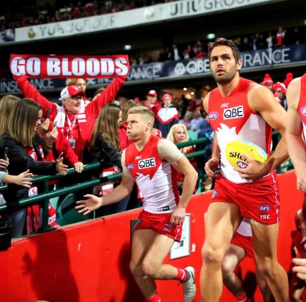 Out of the Tunnel with the Game Go Bloods Hand Banner