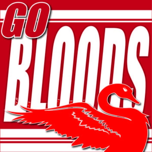 Classic Go Bloods Mega Flag
