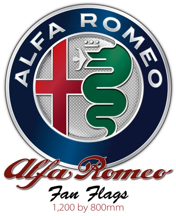 Alfa Romeo F1 Fan Flags
