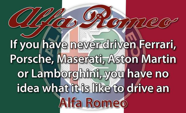 The Alfa Drivers Flag